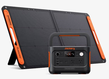 Jackery Explorer 600 Plus Portable Power Station + 1 x SolarSaga 100W Solar Panel