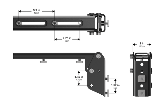Crosswing Side Mount Kit