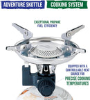 TemboTusk Adjustable Leg Skottle Grill Kit-5