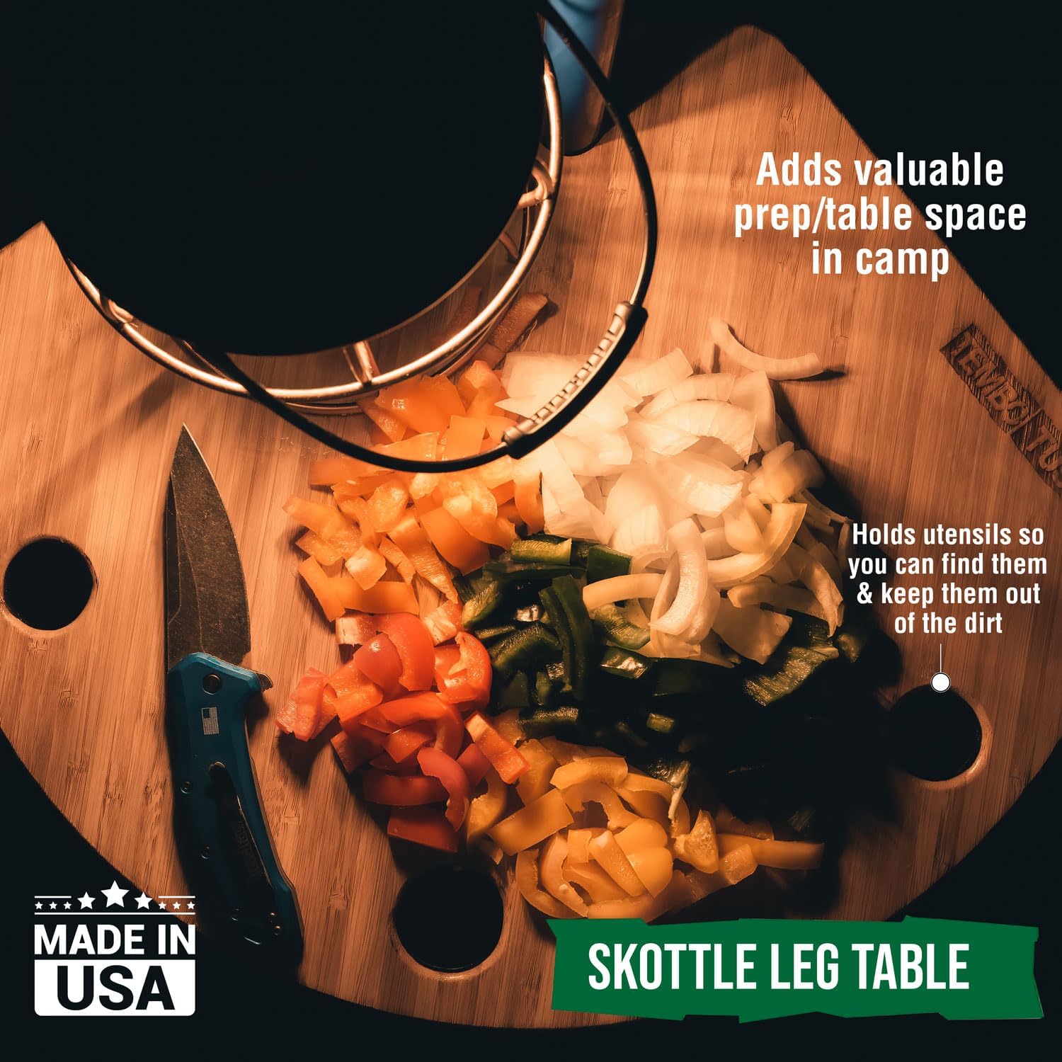 Skottle Leg Table