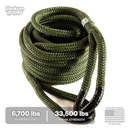 1" Kinetic Recovery Rope "Rattler"-33
