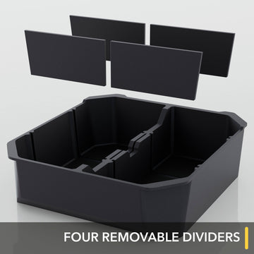 Armrest Organizer for Tesla Cybertruck - Center Console Storage Insert - 0