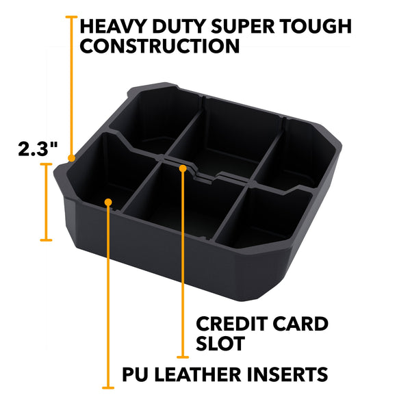 Armrest Organizer for Tesla Cybertruck - Center Console Storage Insert