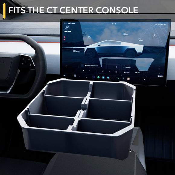 Armrest Organizer for Tesla Cybertruck - Center Console Storage Insert