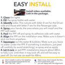 Tinted Tail Light Protection Film (PPF) for Rivian R1S-6