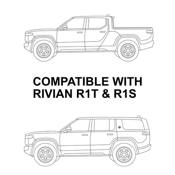 Tinted Tail Light Protection Film (PPF) for Rivian R1S