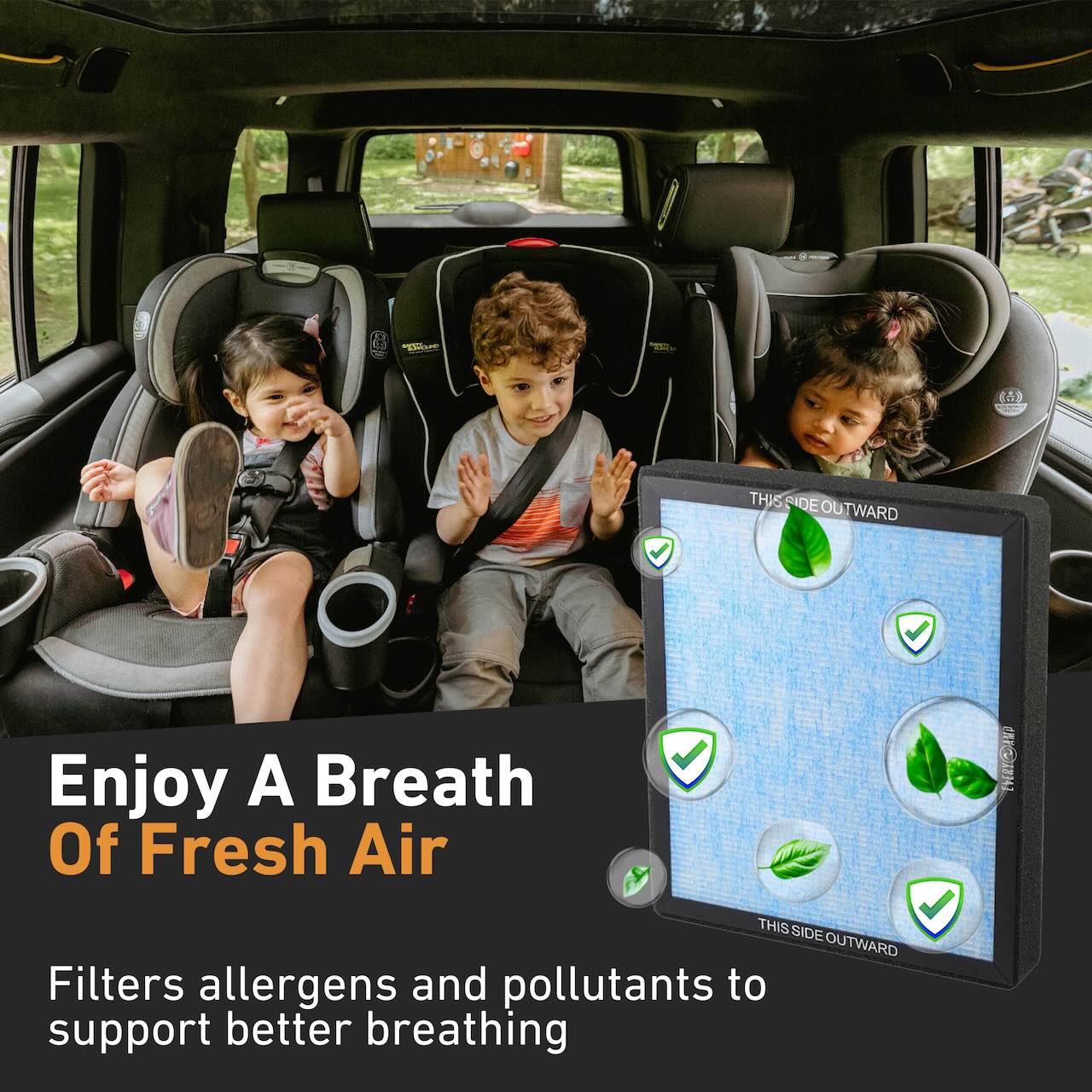 Rivian R1T & R1S HEPA+Activated Carbon Cabin Air Filter