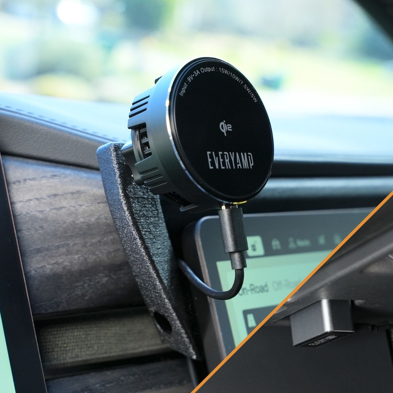 Rivian Phone Holder for R1T and R1S, Adjustable