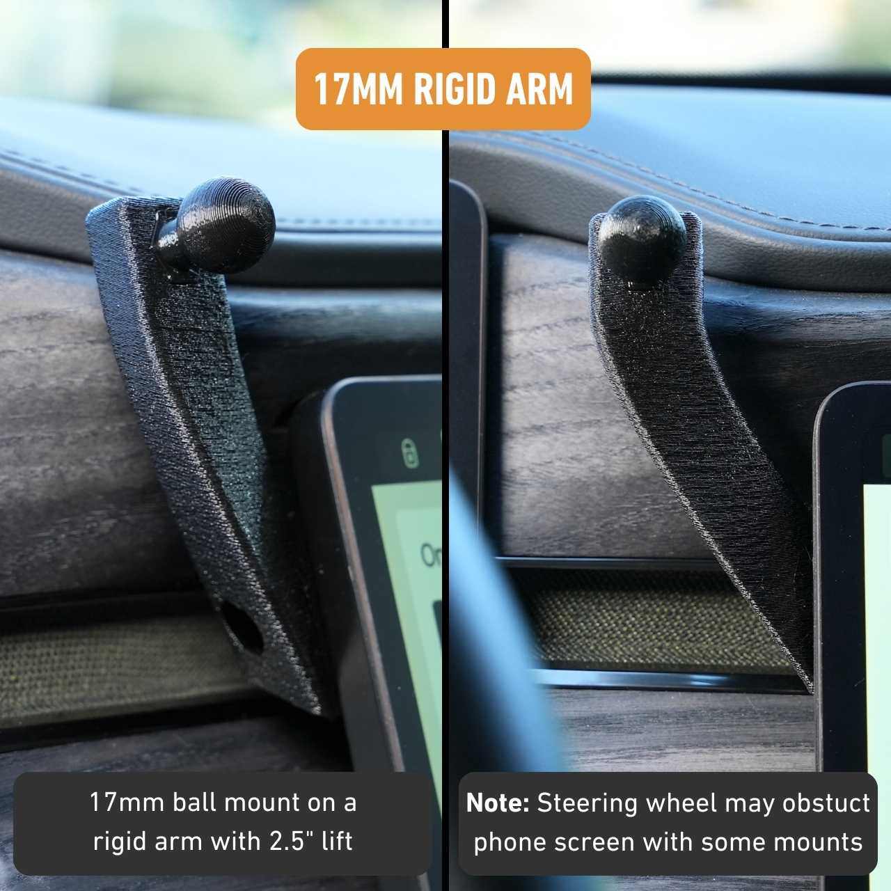 Rivian Phone Holder for R1T and R1S, Adjustable