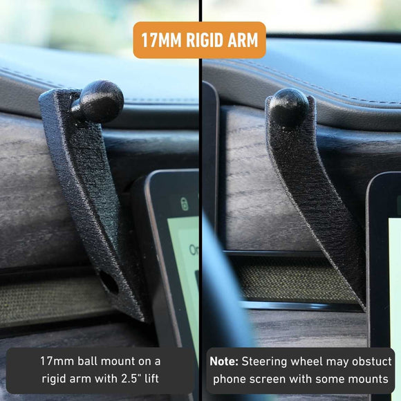 Phone Holder for Rivian R1T and R1S, Adjustable