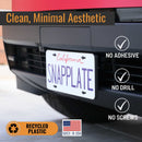 Tesla Cybertruck SnapPlate Front License Plate Holder-3
