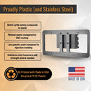 Tesla Cybertruck SnapPlate Front License Plate Holder-4