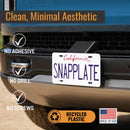 SnapPlate Front License Plate Mount for Rivian R1T & R1S-10