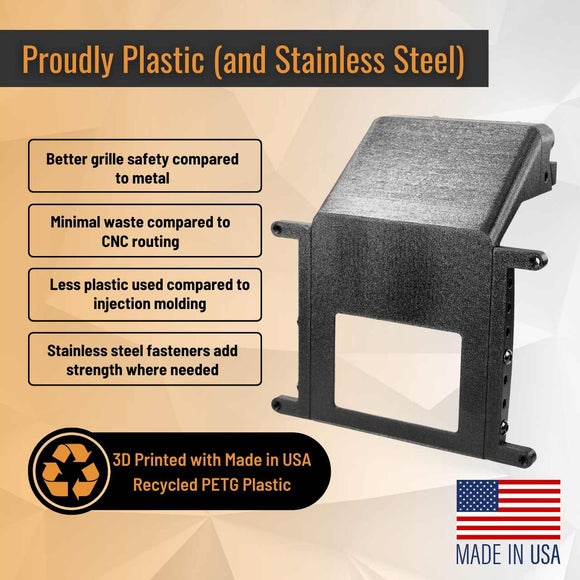 SnapPlate Front License Plate Mount for Rivian R1T & R1S