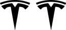 Tesla "T" Door Decals For The 2023-2024 Tesla Cybertruck (x2)-3