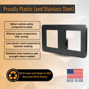 Tow Hook Front License Plate Mount for Rivian R2-5