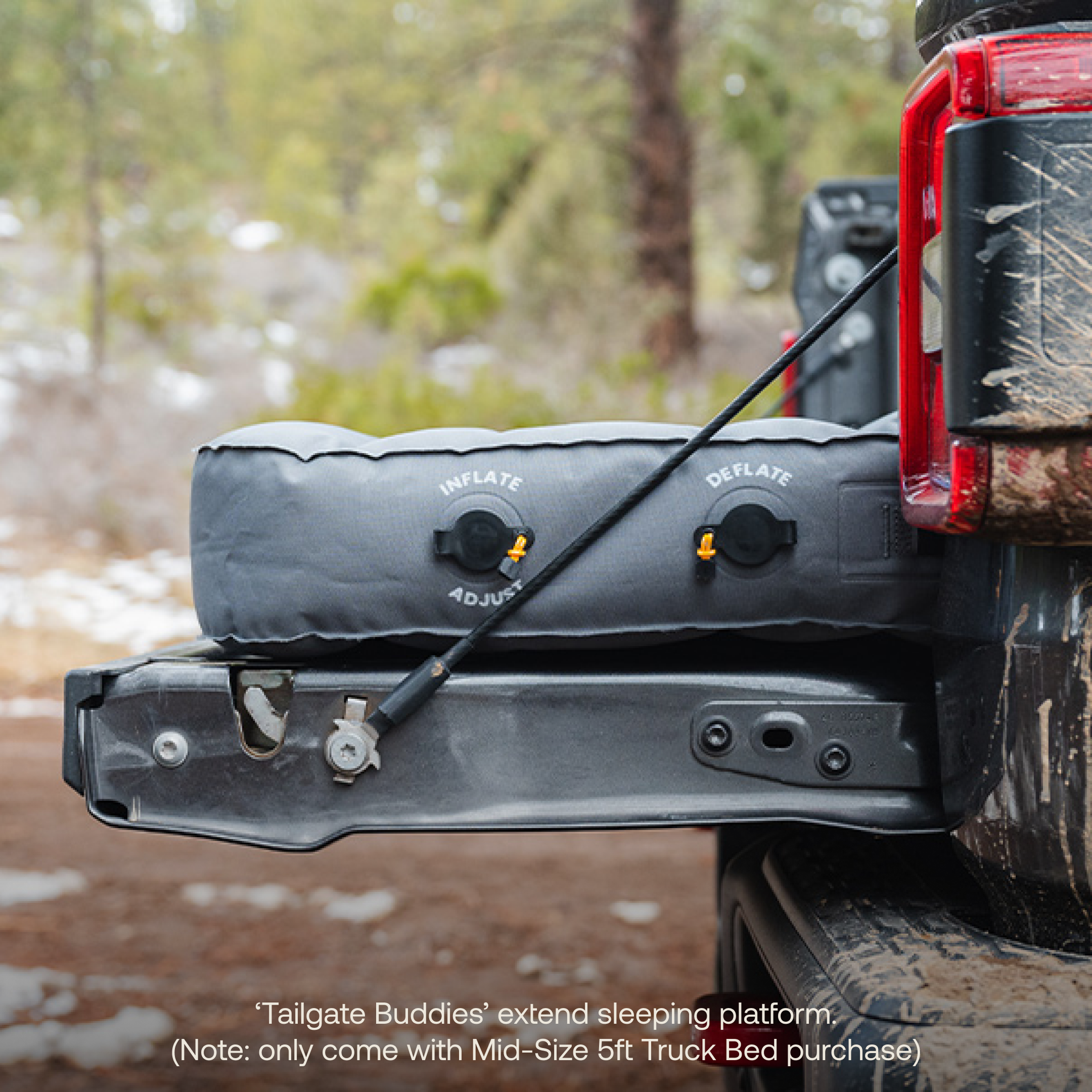 AIR Truck Bed Mattress for Small/Medium Trucks