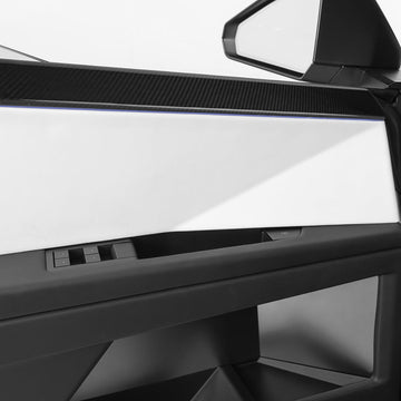 Cybertruck Carbon Fiber Door Panel Covers 4 Packs - 0