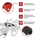 Yakima FullTilt Premium 5 Bike 150 Pound Capacity Tilt Away Hitch Bike Rack-3