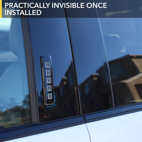 B Pillars Clear Protection Film (PPF) for Ford F-150 Lightning