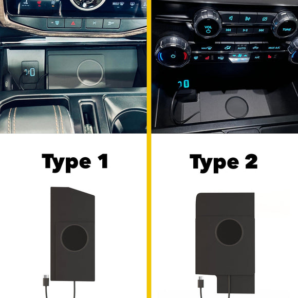 F150 Lightning Lariat, Platinum & Flash- MagSafe Compatible Wireless Charger