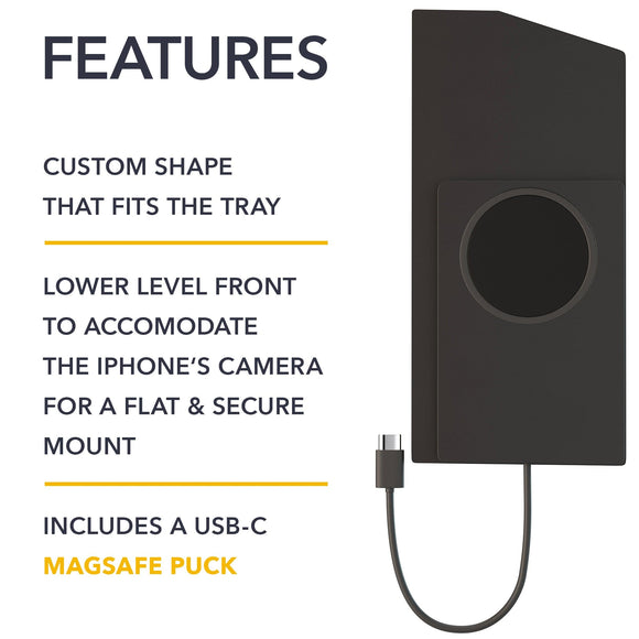 F150 Lightning Lariat, Platinum & Flash- MagSafe Compatible Wireless Charger