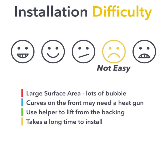 Mini Hood Clear Protection Film (PPF) for Ford F-150 Lightning