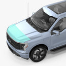 Mini Hood Clear Protection Film (PPF) for Ford F-150 Lightning-1