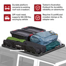 Yakima 55 by 49 Inch LockNLoad 3 Bar System Heavy Duty Roof Rack Platform, Black-3