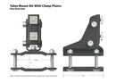 Kammok Crosswing Mount - Talon Mount Kit-5