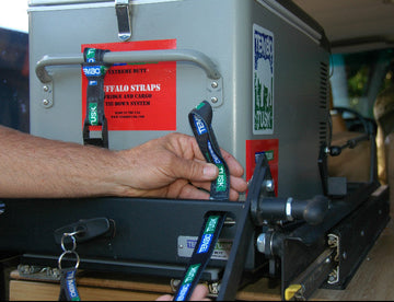 Tembo Straps: Extreme Duty Fridge & Cargo Tie Down System - 0