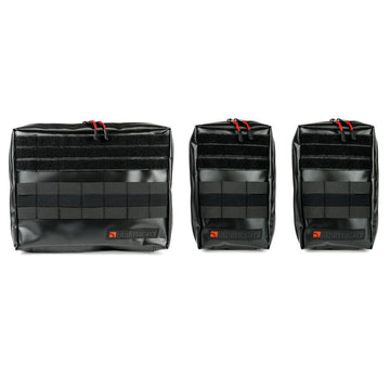 BuiltRight Industries MOLLE Pouch - 3 Piece Set