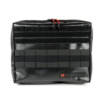 BuiltRight Industries MOLLE Pouch - Black | Large(13"X10") - 0