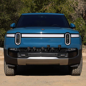 No-Drill Front Bumper 1/4"-20 Accessory Mount for Rivian R1T & R1S - 0