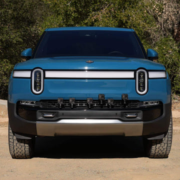 No-Drill Front Bumper 1/4"-20 Accessory Mount for Rivian R1T & R1S - 0