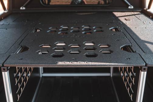 4.5' Bed - Explore Series -  UltraLite - GFC - Flat Deck Panels - for Rivian - R1T - 2022-Present - 1st Gen