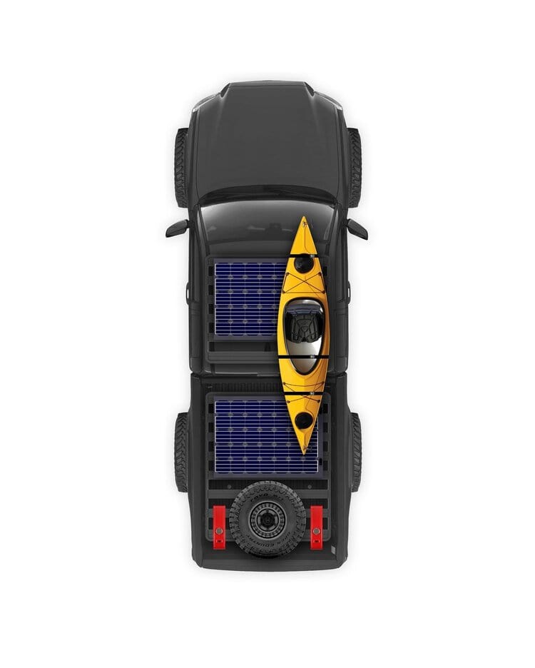 Sunflare Xplor 144W RTT Solar Panel | electruck4x4.com