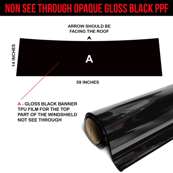 TOProtect Windshield Sun Visor Banner for Tesla Cybertruck | Style & Protection