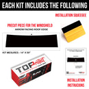 TOProtect Windshield Sun Visor Banner for Tesla Cybertruck | Style & Protection-3