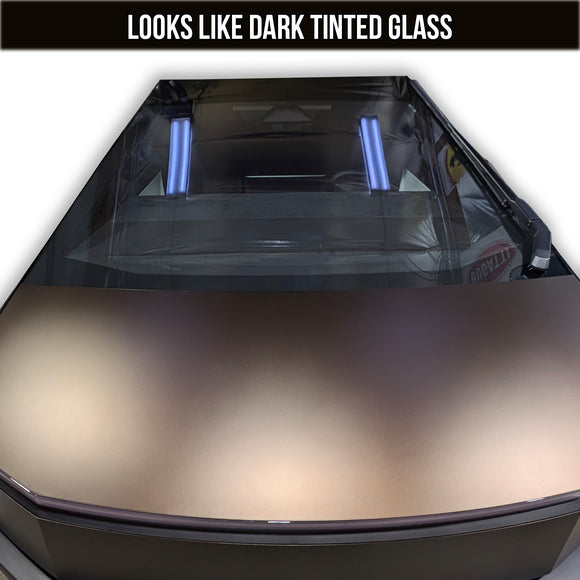TOProtect Windshield Sun Visor Banner for Tesla Cybertruck | Style & Protection