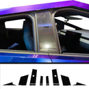 TOProtect 5D Carbon Fiber High-Gloss Wrap for Tesla Cybertruck B-Pillars & C-Pillars-1