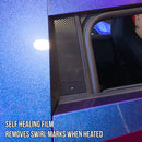 TOProtect 5D Carbon Fiber High-Gloss Wrap for Tesla Cybertruck B-Pillars & C-Pillars-5