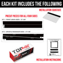 TOProtect DIY Vinyl Overlay Kit for Tesla Cybertruck Cargo Bed Surround-2