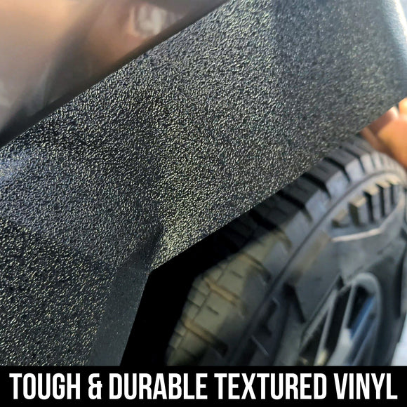 Tesla Cybertruck Fender Flares DIY Vinyl Fascia Overlay Film Protection Kit - Bed Liner Spray Look | TOProtect