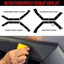 Tesla Cybertruck Fender Flares DIY Vinyl Fascia Overlay Film Protection Kit - Bed Liner Spray Look | TOProtect-4