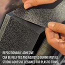 Tesla Cybertruck Fender Flares DIY Vinyl Fascia Overlay Film Protection Kit - Bed Liner Spray Look | TOProtect-5