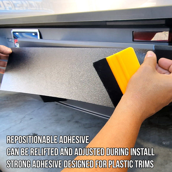 TOProtect DIY Vinyl Wrap Kit for Tesla Cybertruck Rear Bumper (2023+)