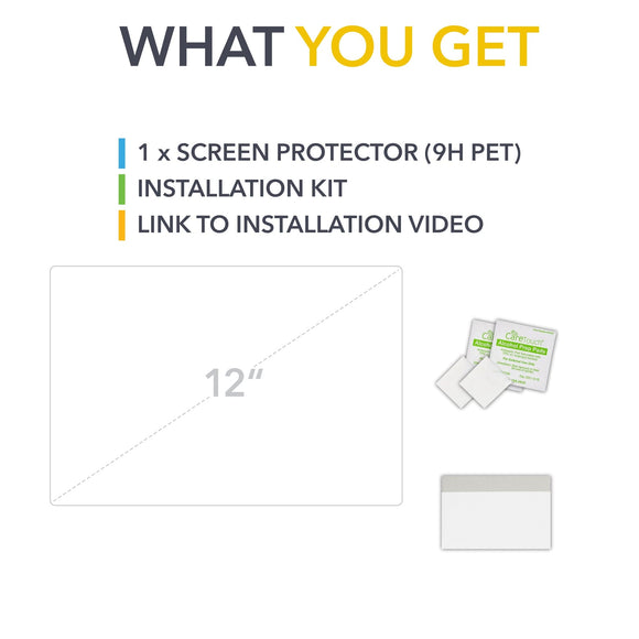 Screen Protector for Ford Bronco, F-150, F-150 Lightning (Pro & XLT) and more
