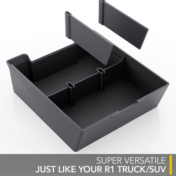 Armrest/Console Organizer Tray for Rivian R1T/R1S
