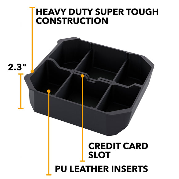 Armrest Organizer for Tesla Cybertruck - Center Console Storage Insert